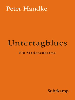 cover image of Untertagblues